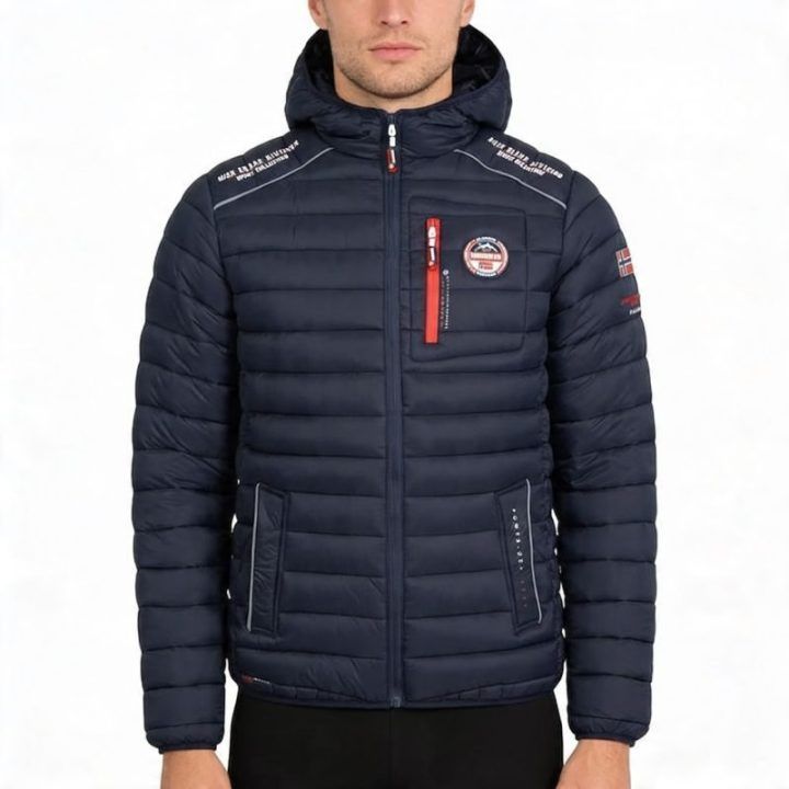 Vyriška striukė Geographical Norway Brick Navy GTX, tamsiai mėlyna