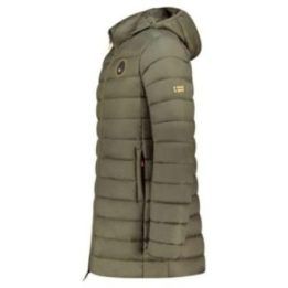 Vyriška ilga striukė su gobtuvu Geographical Norway Amigomap, chaki