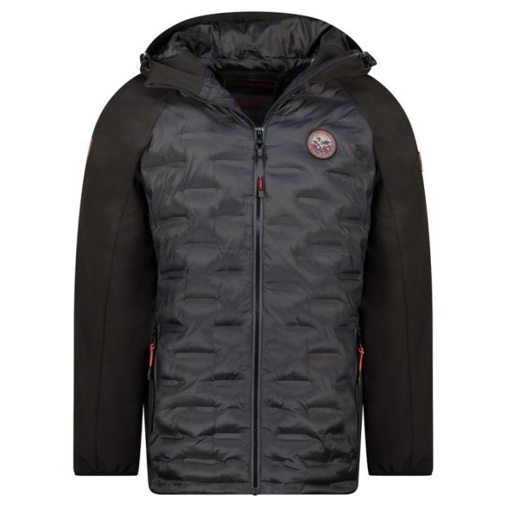 Vyriška striukė Geographical Norway Bael, juoda