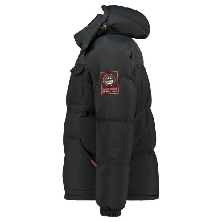 Vyriška striukė Geographical Norway Bareda, juoda