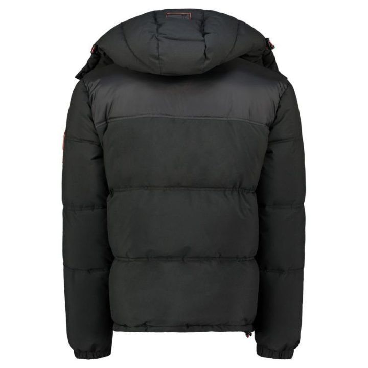Vyriška striukė Geographical Norway Bareda, juoda