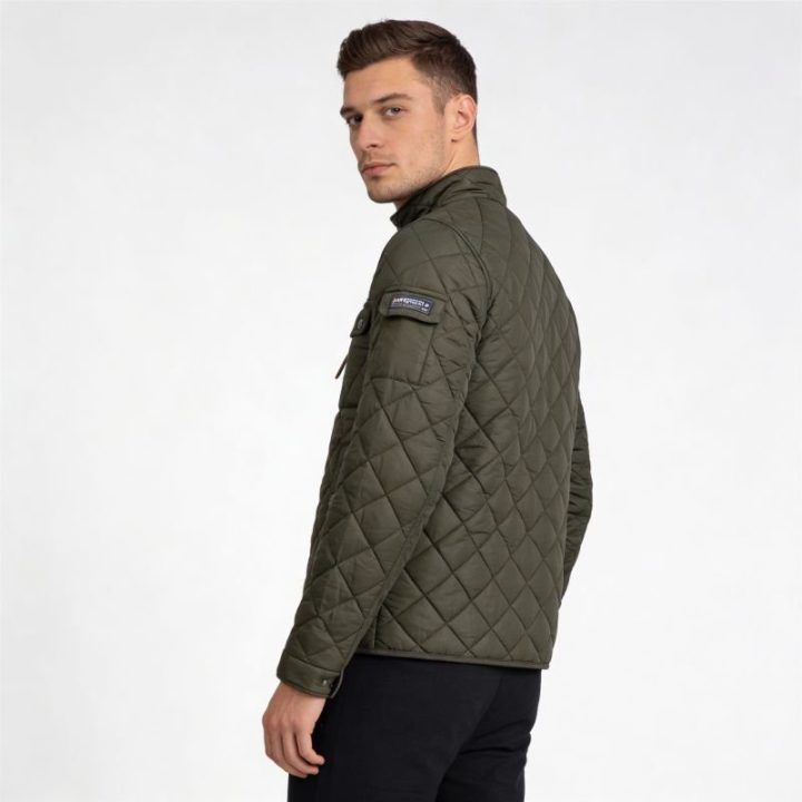 Vyriška striukė Geographical Norway Belificio, chaki