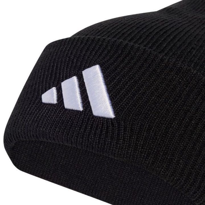 Mezginė kepurė su atlenkiamu kraštu adidas New Logo, juoda