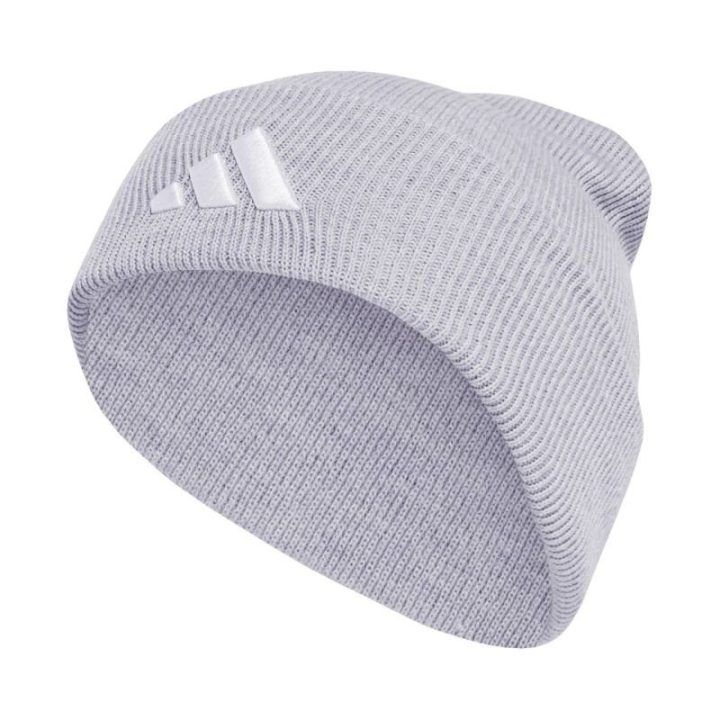 Mezginė kepurė su atlenkiamu kraštu adidas New Logo, pilka