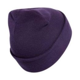 Mezginė kepurė su atlenkiamu kraštu adidas New Logo, violetinė