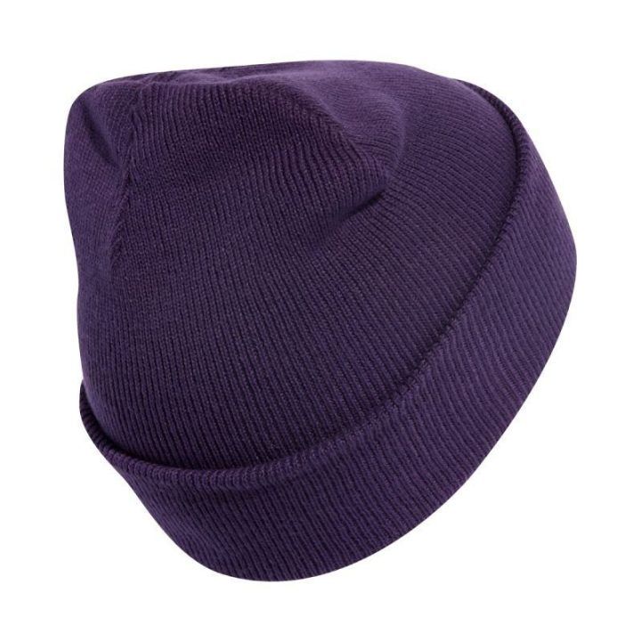 Mezginė kepurė su atlenkiamu kraštu adidas New Logo, violetinė