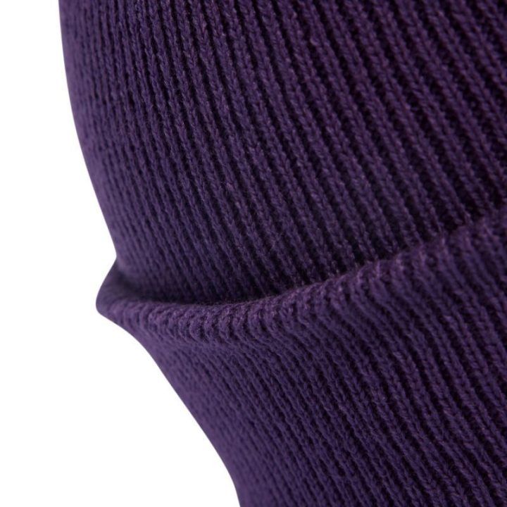 Mezginė kepurė su atlenkiamu kraštu adidas New Logo, violetinė