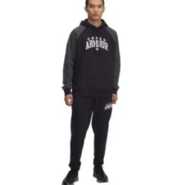 Vyriškos medvilninės kelnės Under Armour Rival Flc CB, juodos