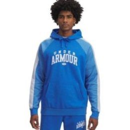 Vyriškas džemperis Under Armour Rival Fleece Colorblock, mėlynas