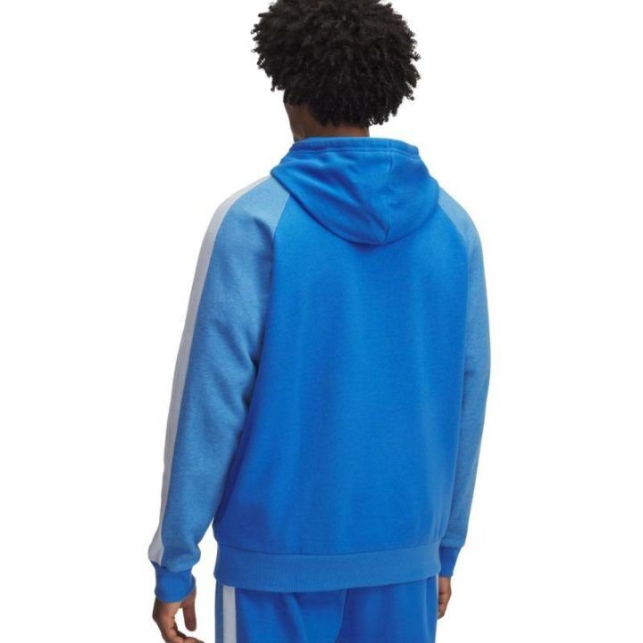 Vyriškas džemperis Under Armour Rival Fleece Colorblock, mėlynas