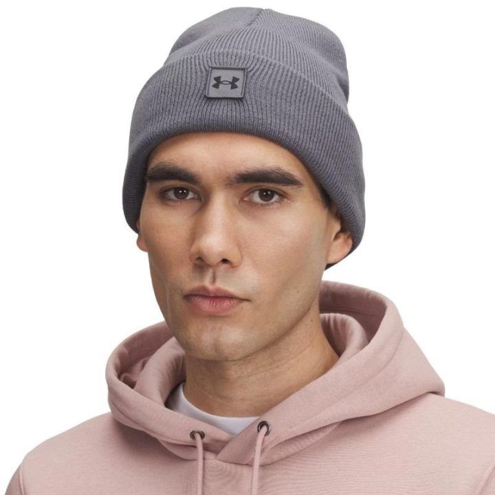Uniseks kepurė Under Armour Halftime Cuff, pilka