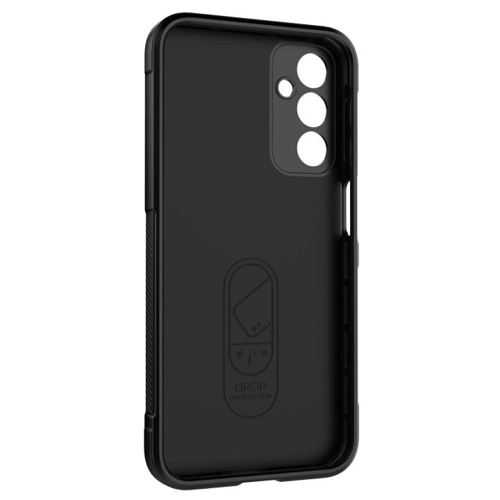 Samsung Galaxy A24 4G lankstus šarvuotas dėklas raudonos spalvos