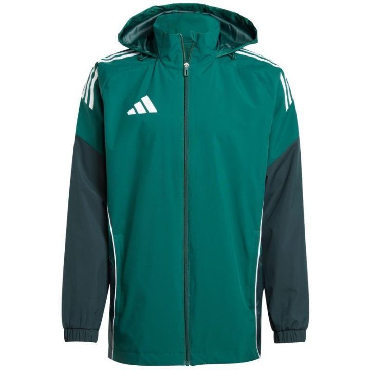 Vyriška striukė adidas Tiro 25 Competition All-Weather, žalia