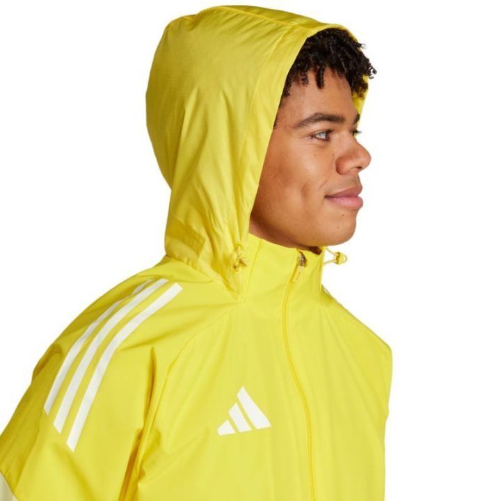 Vyriška striukė adidas Tiro 25 Competition All-Weather, geltona