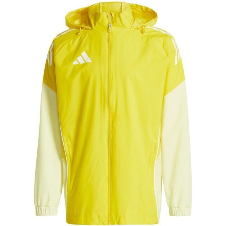 Vyriška striukė adidas Tiro 25 Competition All-Weather, geltona