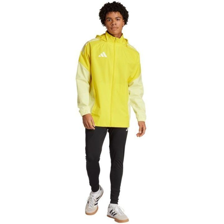 Vyriška striukė adidas Tiro 25 Competition All-Weather, geltona