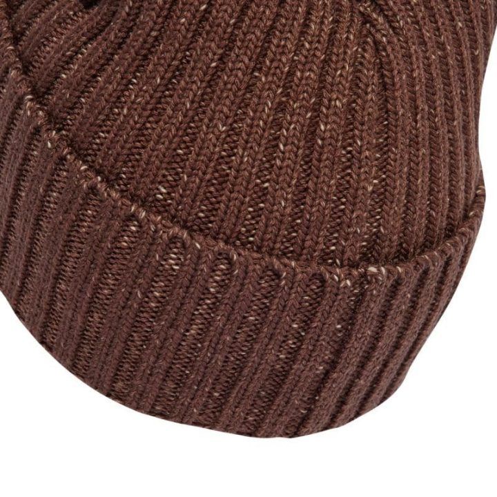 Kepurė su atlenkiamu kraštu adidas Melange, ruda