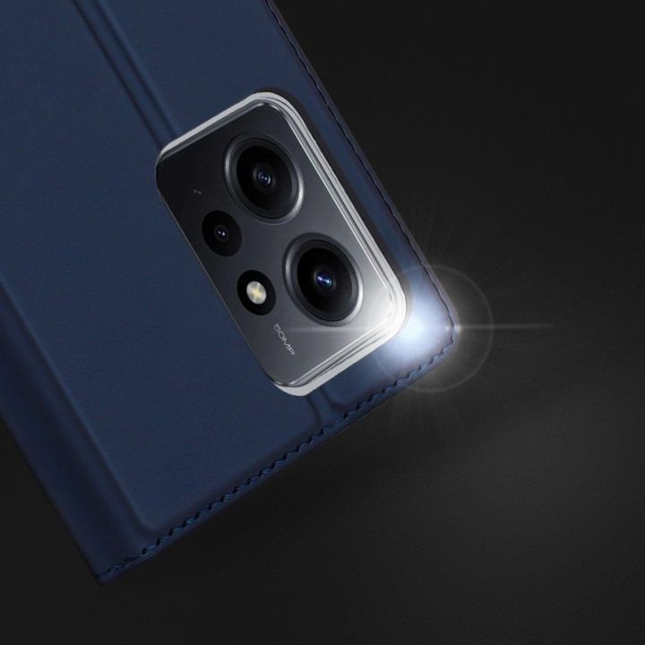 Skin Pro dėklas Xiaomi Redmi Note 12 flip cover card wallet stand blue
