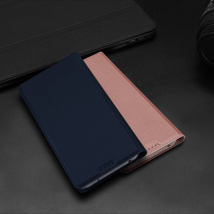 Skin Pro dėklas Xiaomi Redmi Note 12 flip cover card wallet stand blue