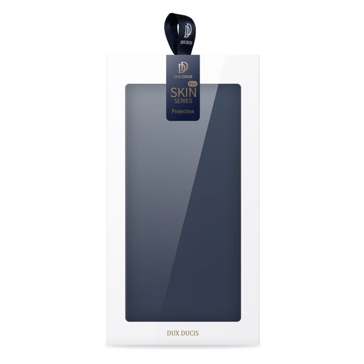 Skin Pro dėklas Xiaomi Redmi Note 12 flip cover card wallet stand blue
