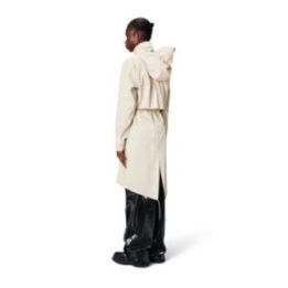 Moteriška laisvo kirpimo parka Rains String, smėlio