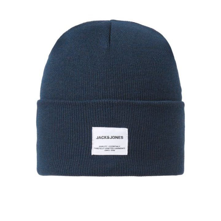 Mezginė kepurė Jack&Jones Jaclong, tamsiai mėlyna