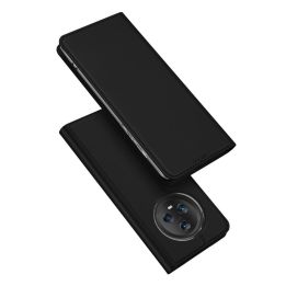 Skin Pro dėklas Honor Magic5 flip cover card wallet stand black