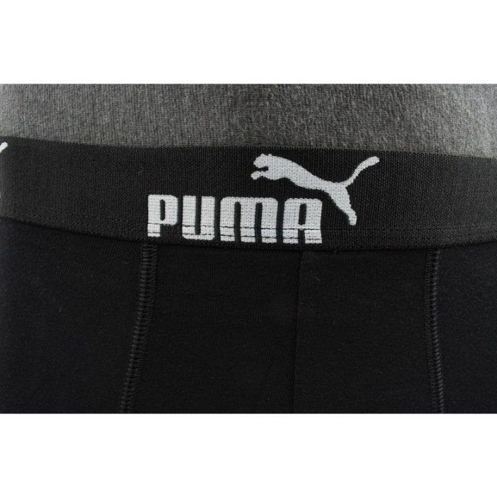 Vyriškos bokserinės kelnaitės Puma, 9 vnt., juodos, pilkos ir chaki