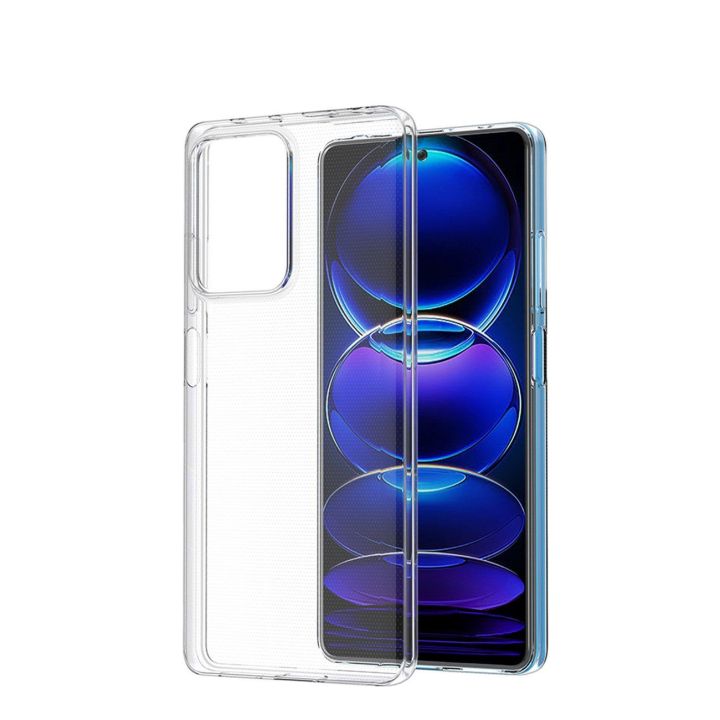 Ultra Clear 0,5 mm korpusas, skirtas Xiaomi Redmi Note 12 Pro+ , plonas, skaidrus