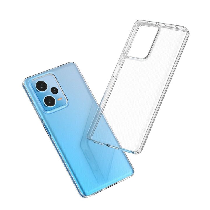 Ultra Clear 0,5 mm korpusas, skirtas Xiaomi Redmi Note 12 Pro+ , plonas, skaidrus
