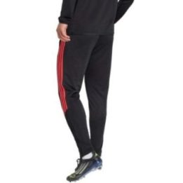 Vyriškos futbolo kelnės adidas Tiro 26 League, juodos ir raudonos