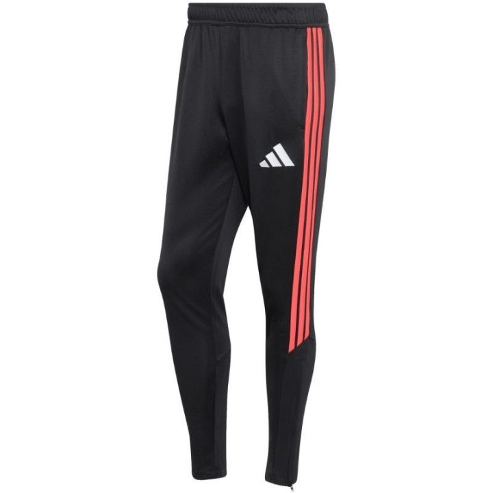 Vyriškos futbolo kelnės adidas Tiro 26 League, juodos ir raudonos