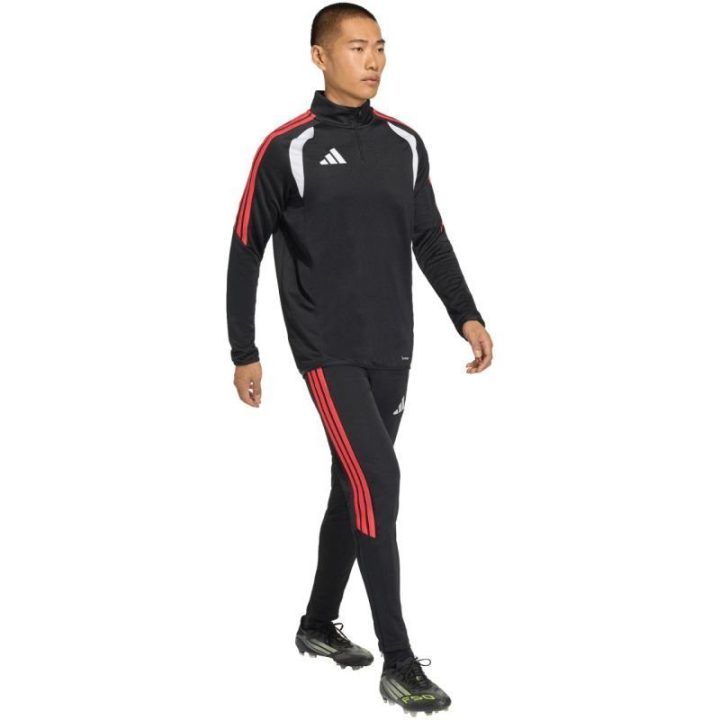 Vyriškas futbolo džemperis adidas Tiro 26, juodas, baltas ir raudonas