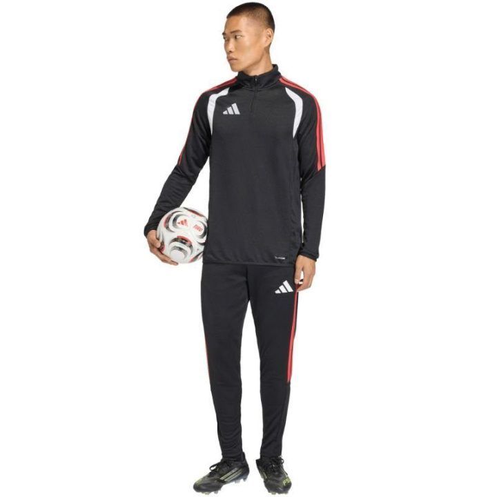 Vyriškas futbolo džemperis adidas Tiro 26, juodas, baltas ir raudonas