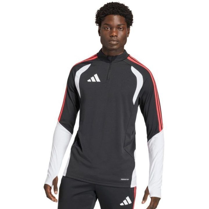Vyriškas džemperis adidas Tiro 26 Competition, juodas, baltas ir raudonas