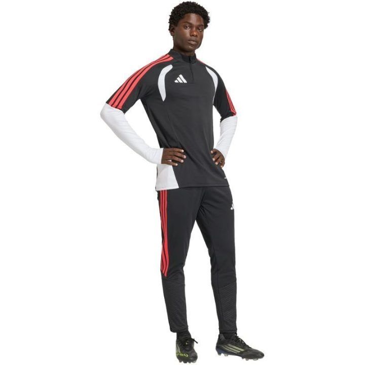 Vyriškas džemperis adidas Tiro 26 Competition, juodas, baltas ir raudonas