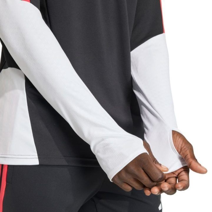 Vyriškas džemperis adidas Tiro 26 Competition, juodas, baltas ir raudonas