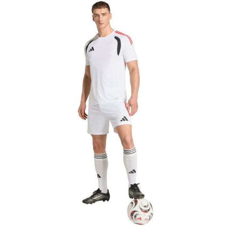 Vyriški šortai adidas Tiro 26 League Match, balti ir raudoni