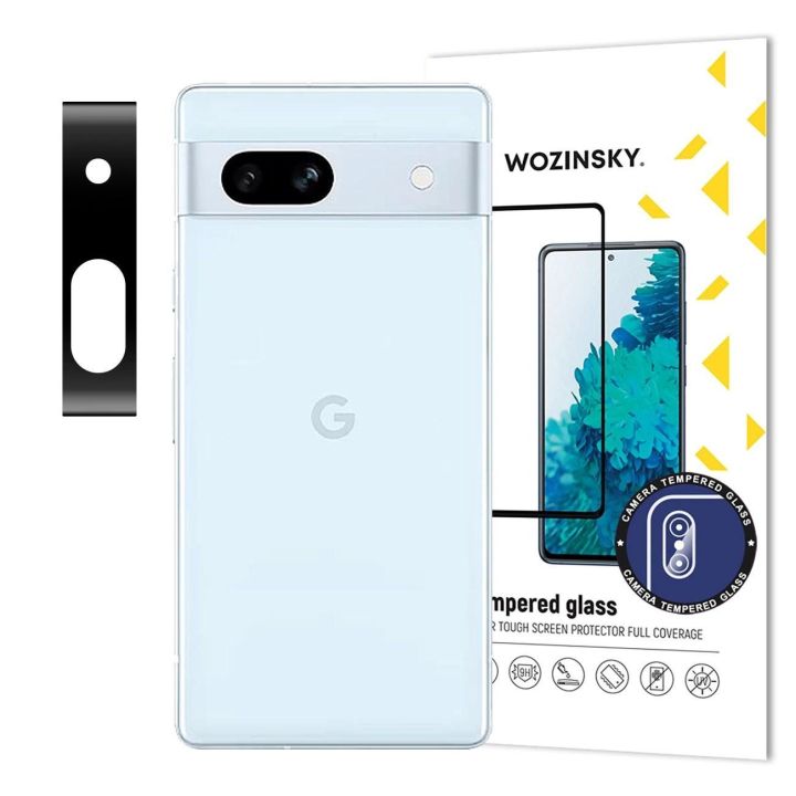 Full Camera Glass grūdintas stiklas Google Pixel 7a kamerai 9H