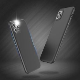 Minkštas dėklas Vivo Y16 / Vivo Y02s plonas silikoninis dangtelis, juodas