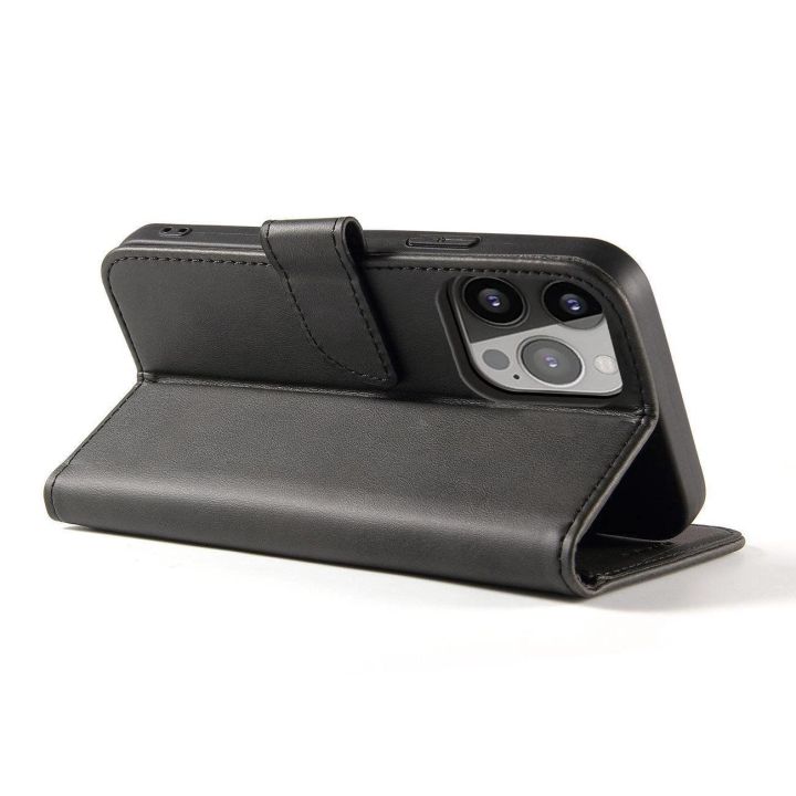 Magnetinis dėklas Vivo Y16 / Vivo Y02s, skirtas Vivo Y16 / Vivo Y02s, apverčiamam dangteliui, piniginei, juodos spalvos