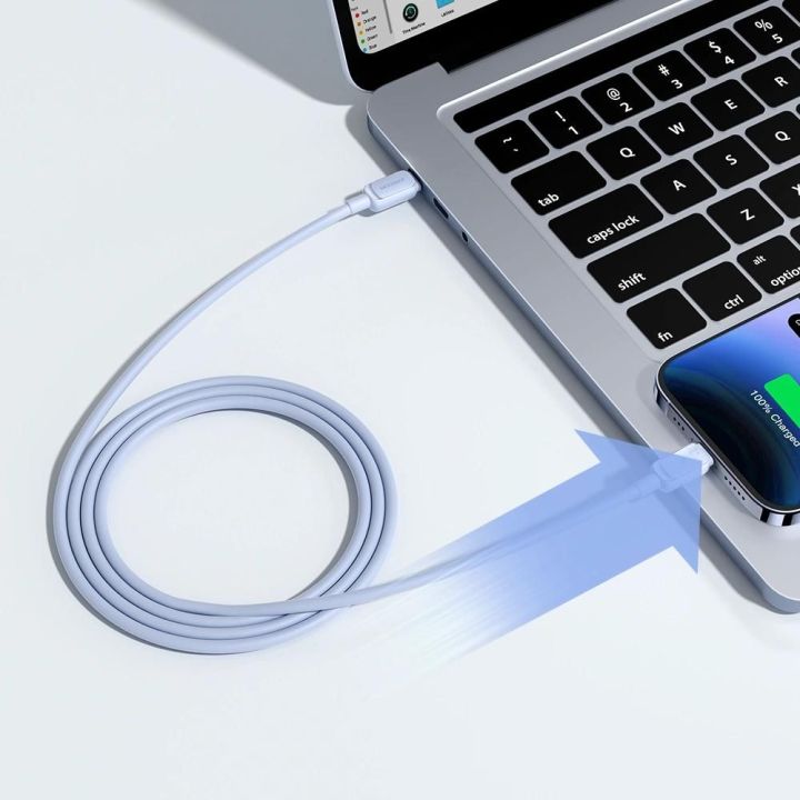 USB C - Lightning 20W 1,2 m kabelis S-CL020A14 - mėlynas