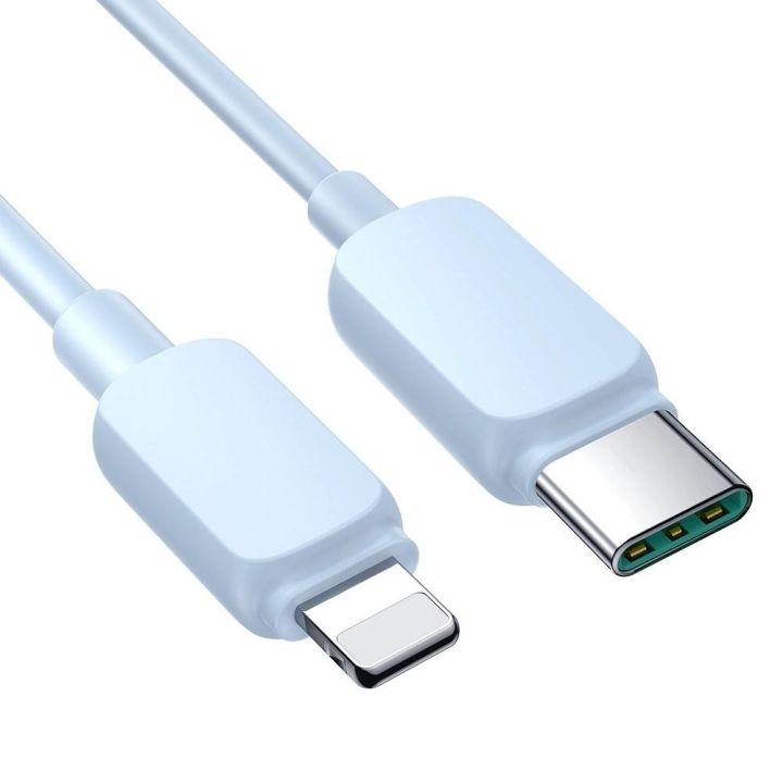 USB C - Lightning 20W 1,2 m kabelis S-CL020A14 - mėlynas