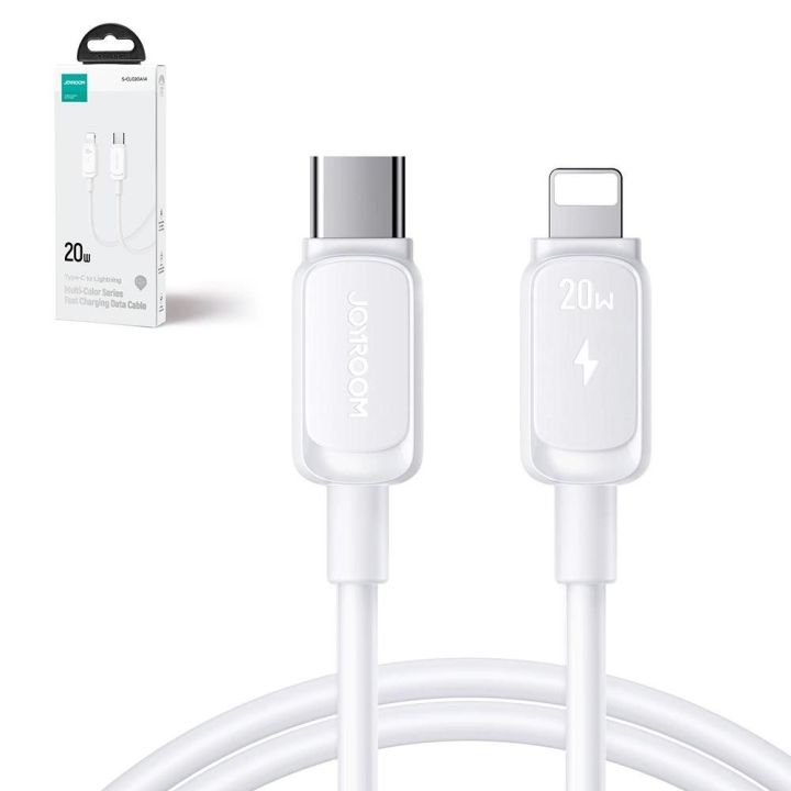 Kabelis USB C - Lightning 20W 1,2 m S-CL020A14 - baltas
