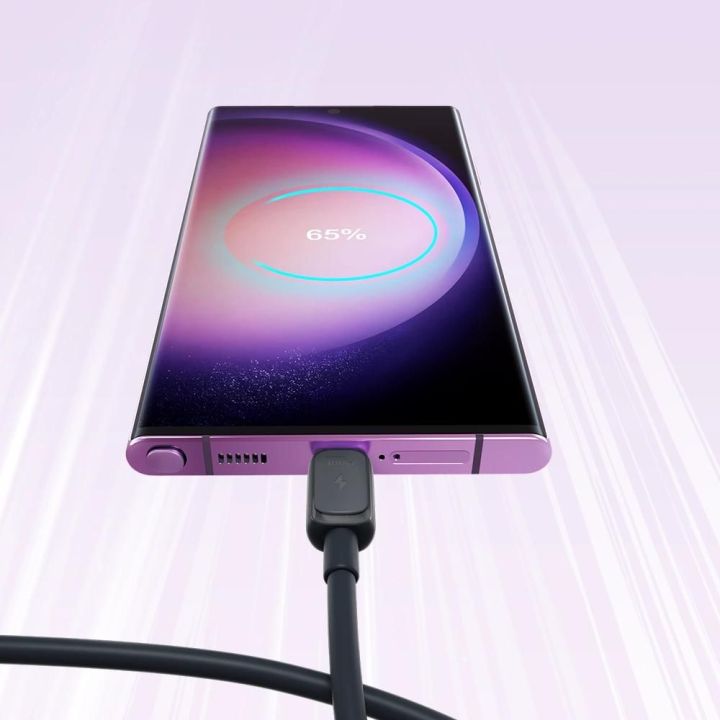 USB C - USB C 100W kabelis 1,2 m S-CC100A14 - juodas