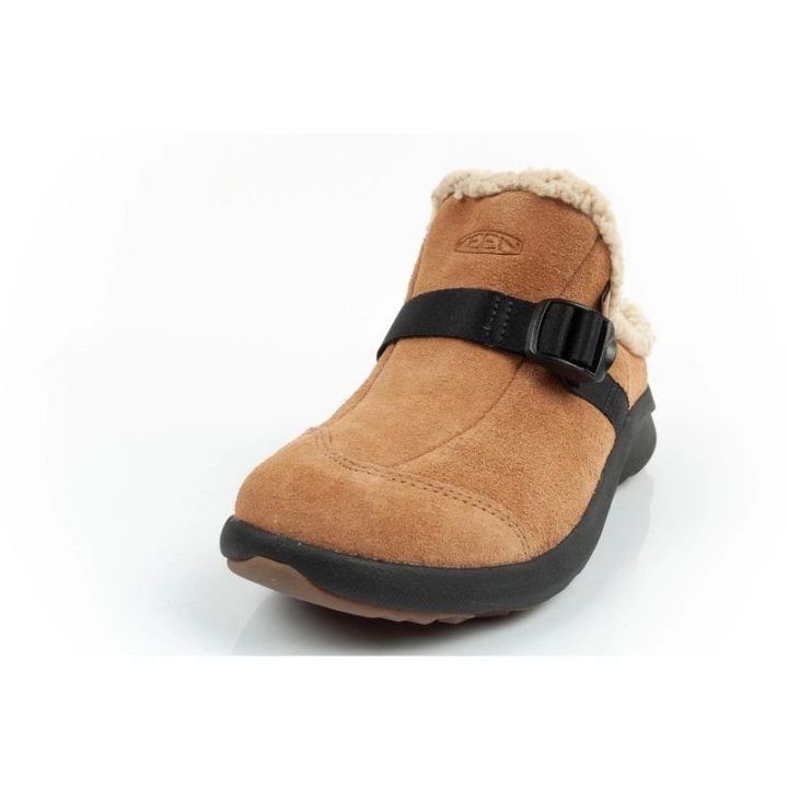 Moteriškos zomšinės įspiriamos klumpės KEEN Hood Clog