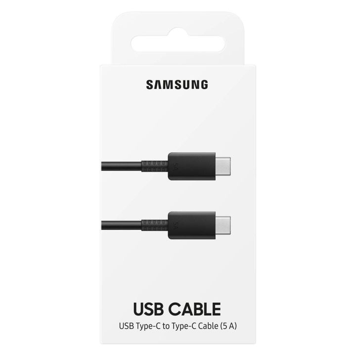 USB C 480Mb/s 5A 1 m ilgio laidas Samsung EP-DN975BBEGWW - juodas
