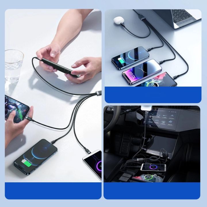 USB 4in1 USB 1T4018A18 - juodas