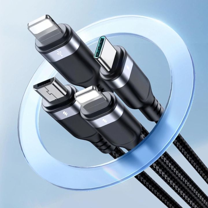 USB 4in1 USB 1T4018A18 - juodas