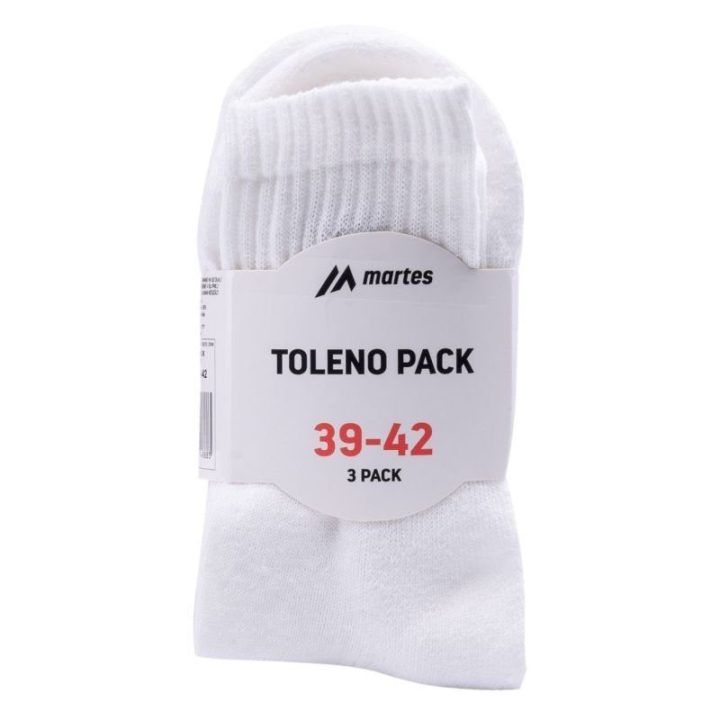 Medvilninės kojinės Martes Toledo, baltos